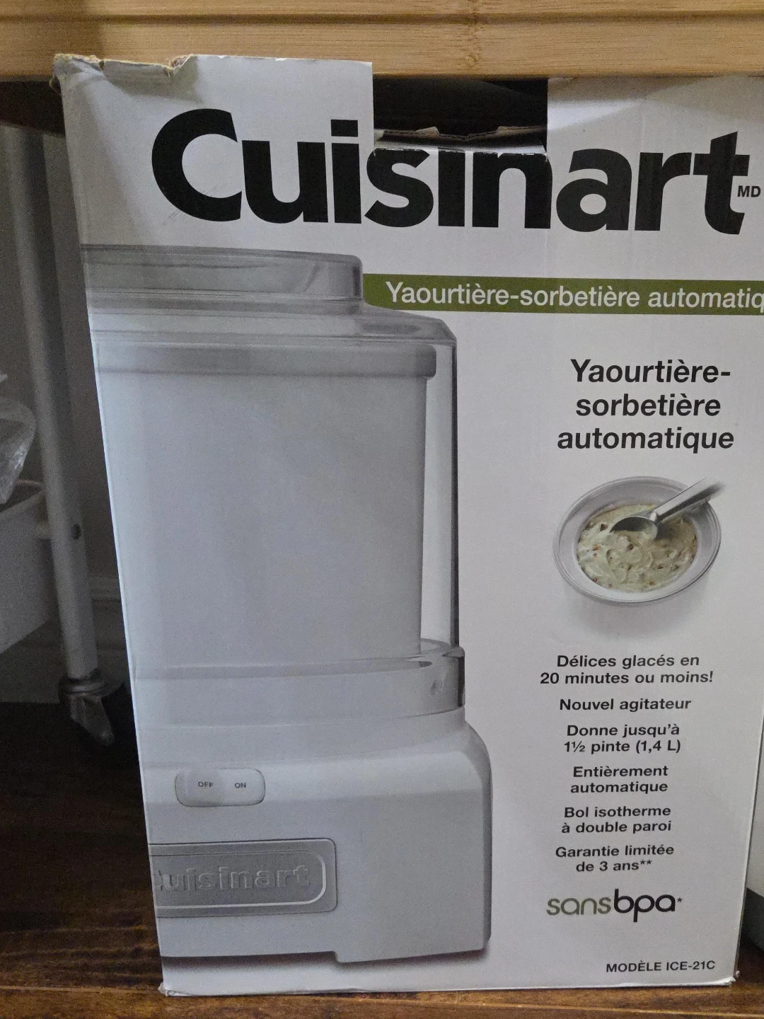 Cuisinart ICE-21C Automatic Ice Cream Maker