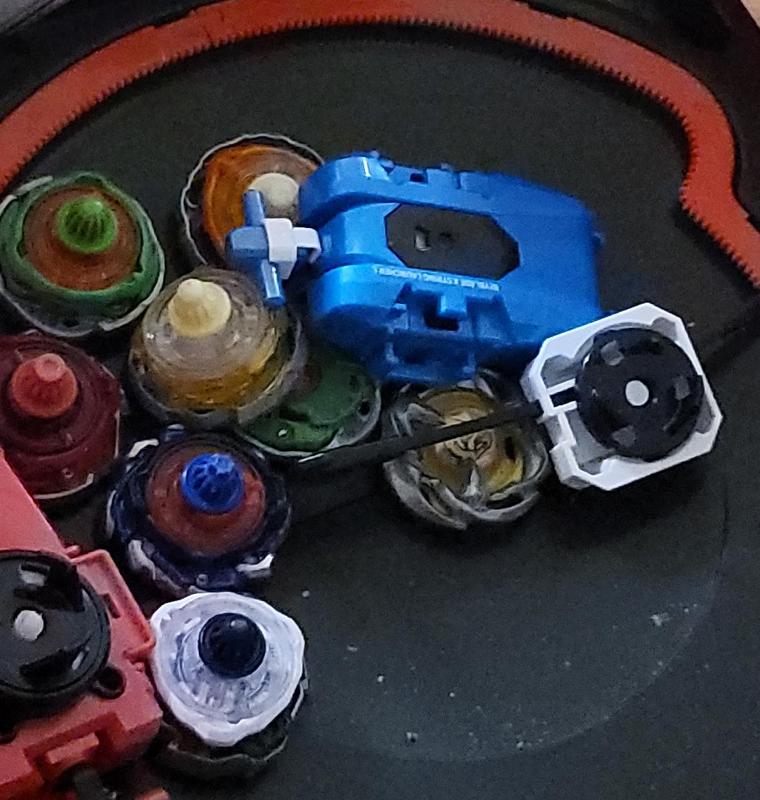 Beyblade Lot with String Launcher