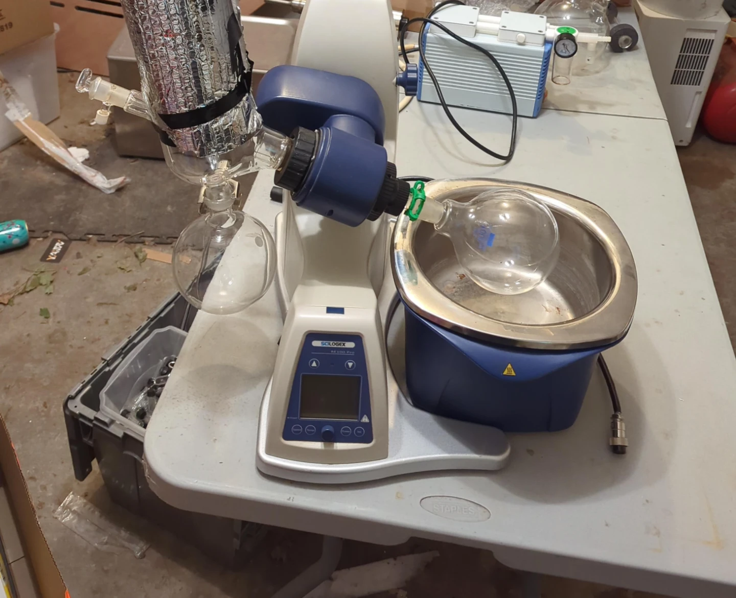 Scilogex RE 100-PRO Rotary Evaporator dry ice condenser, 1000mL
