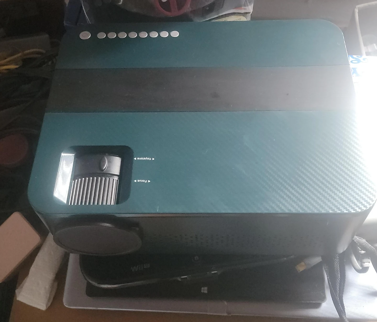 Teal Projector