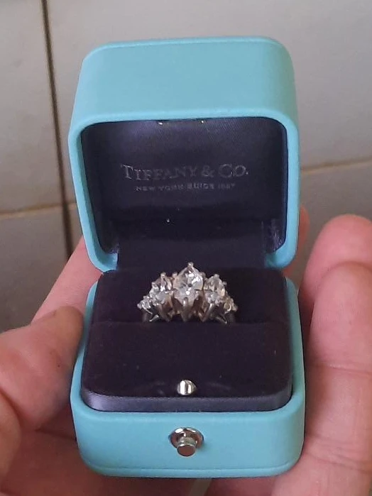 Tiffany & Co. Diamond Ring with Box