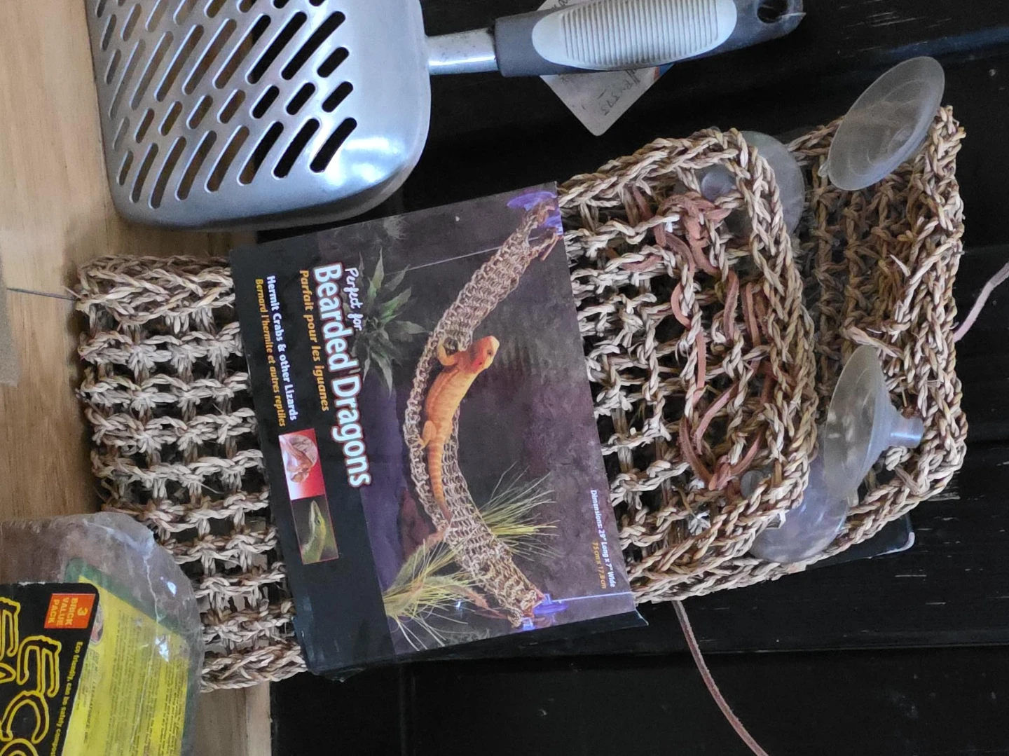 Reptile Hammock for Bearded Dragons & Lizards