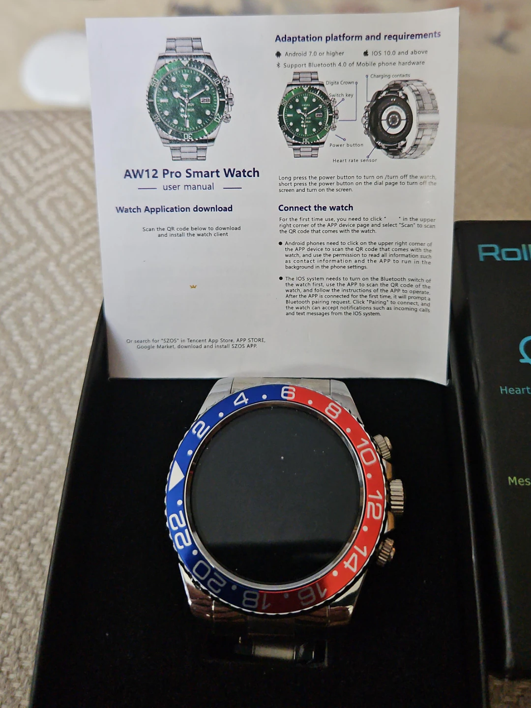 AW12 Pro Smart Watch