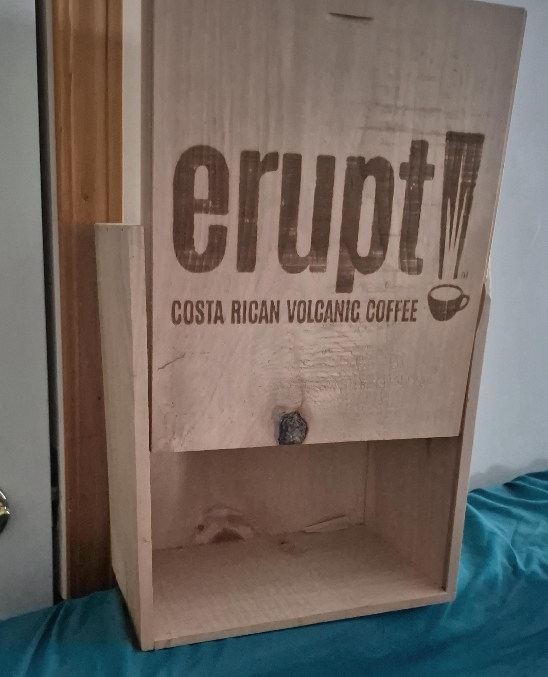 Erupt! Costa Rican Volcanic Coffee Wooden Display Box
