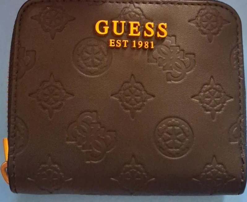 Guess "Est 1981" Zip Around Wallet