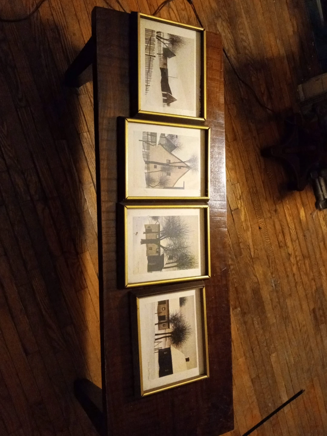Set of 4 Framed Vintage Prints