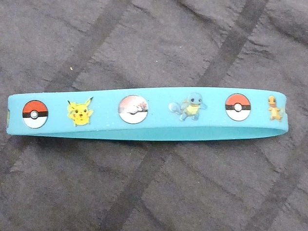 Pokémon Rubber Bracelet