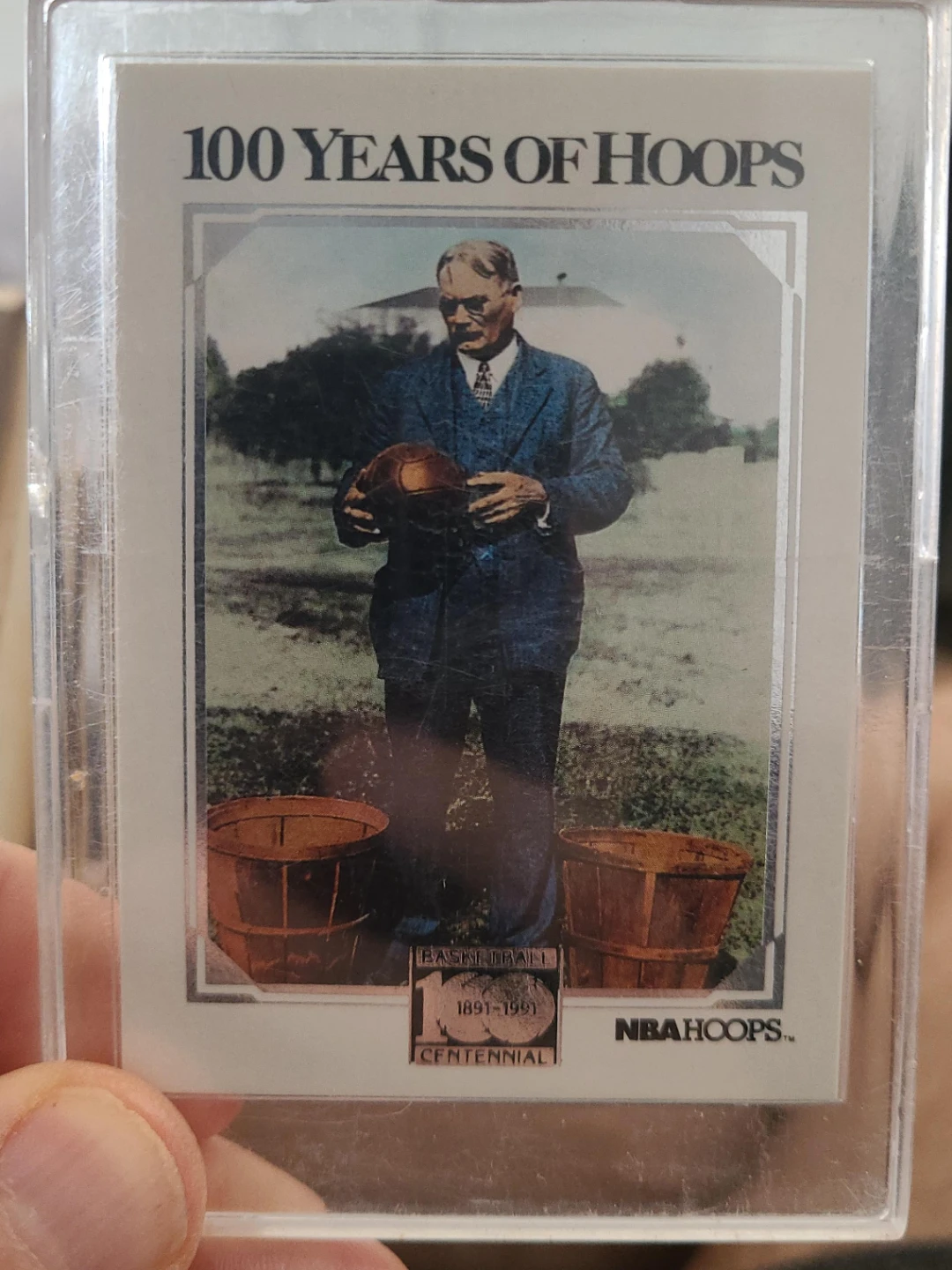 NBA Hoops 100 Years of Hoops Centennial Basketball Card