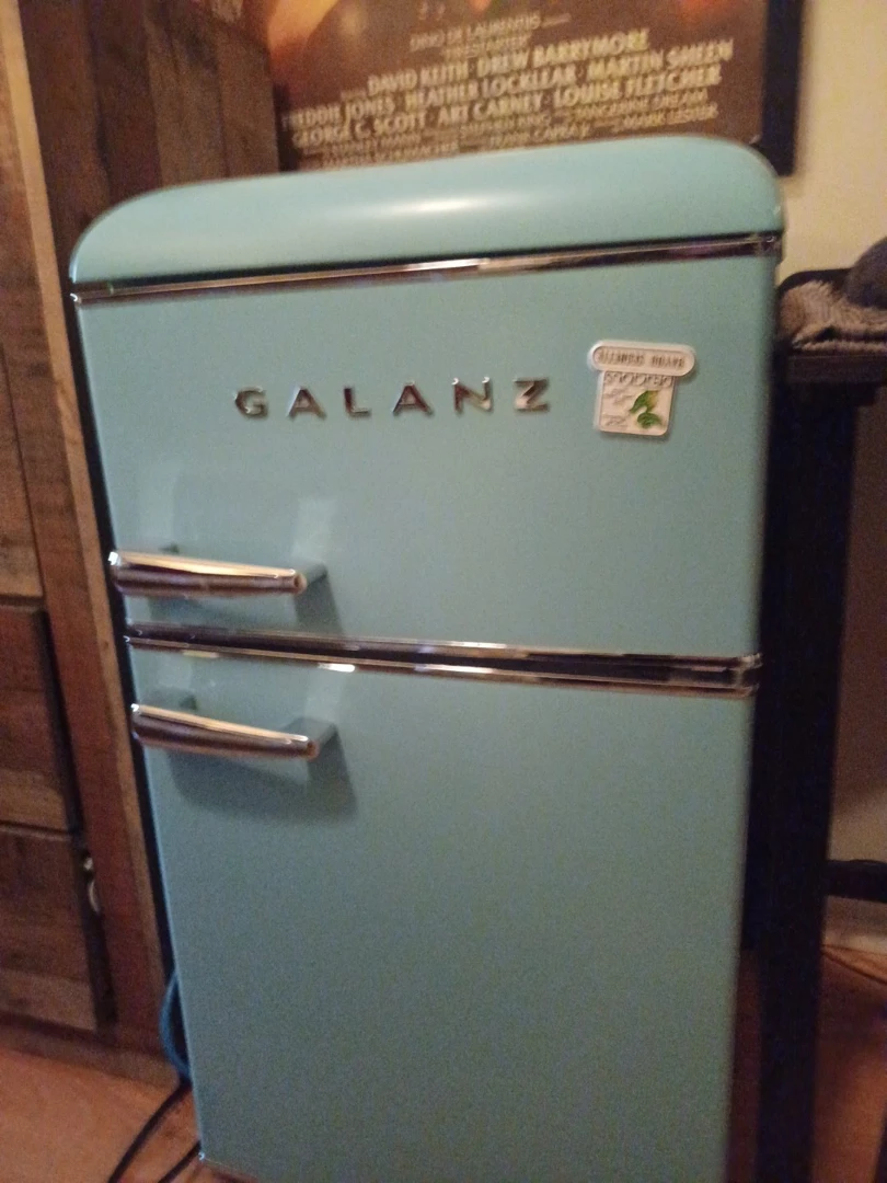 Galanz Retro Mini Fridge - Light Blue