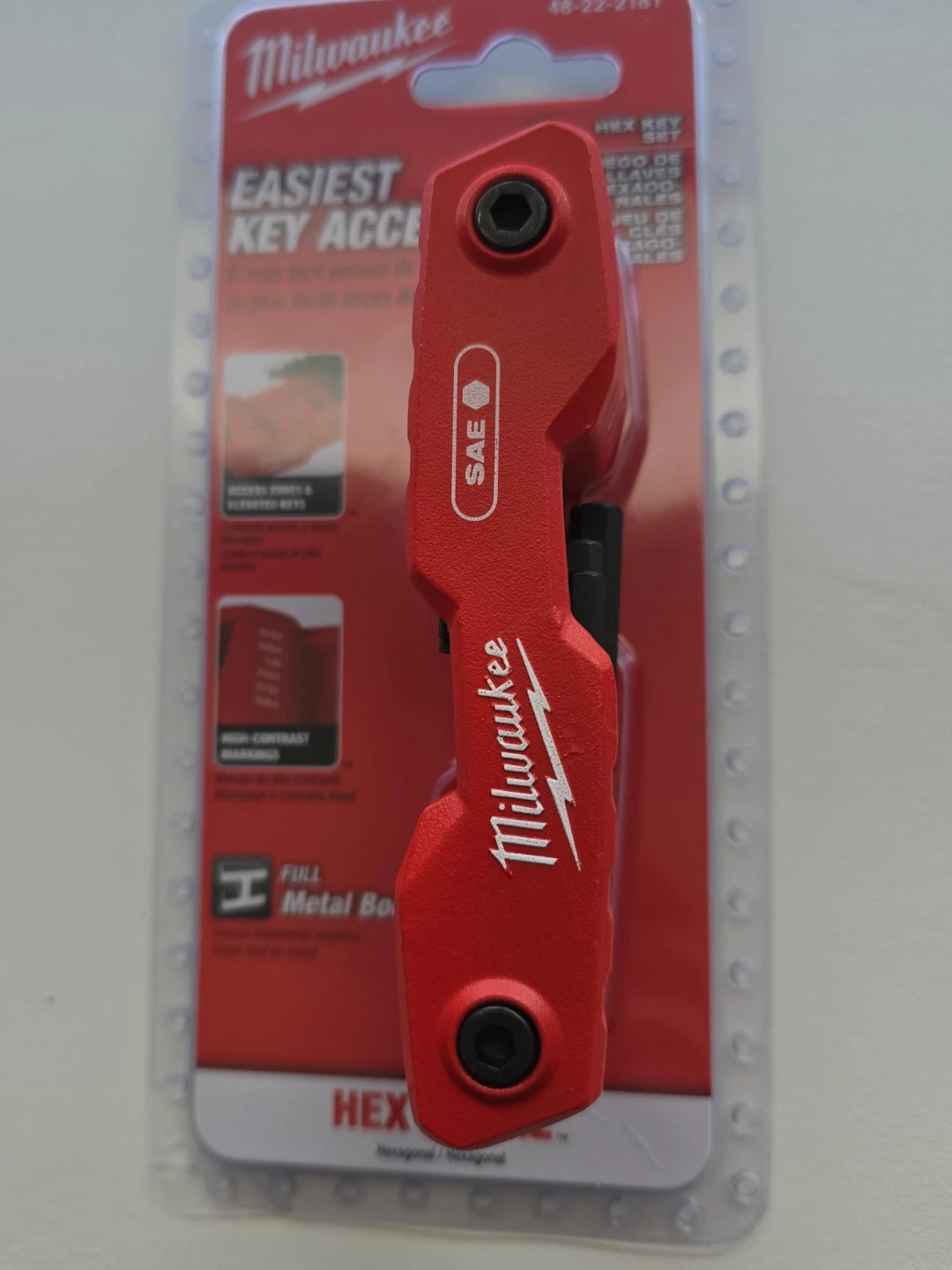 Milwaukee SAE Hex Key Set