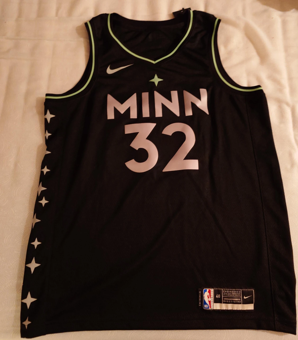 Nike Minnesota Timberwolves "MINN 32" Basketball Jersey