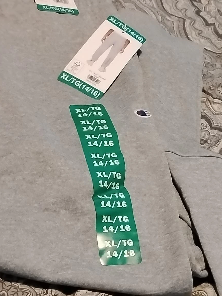 Champion Grey Sweatpants XL/TG (14/16)