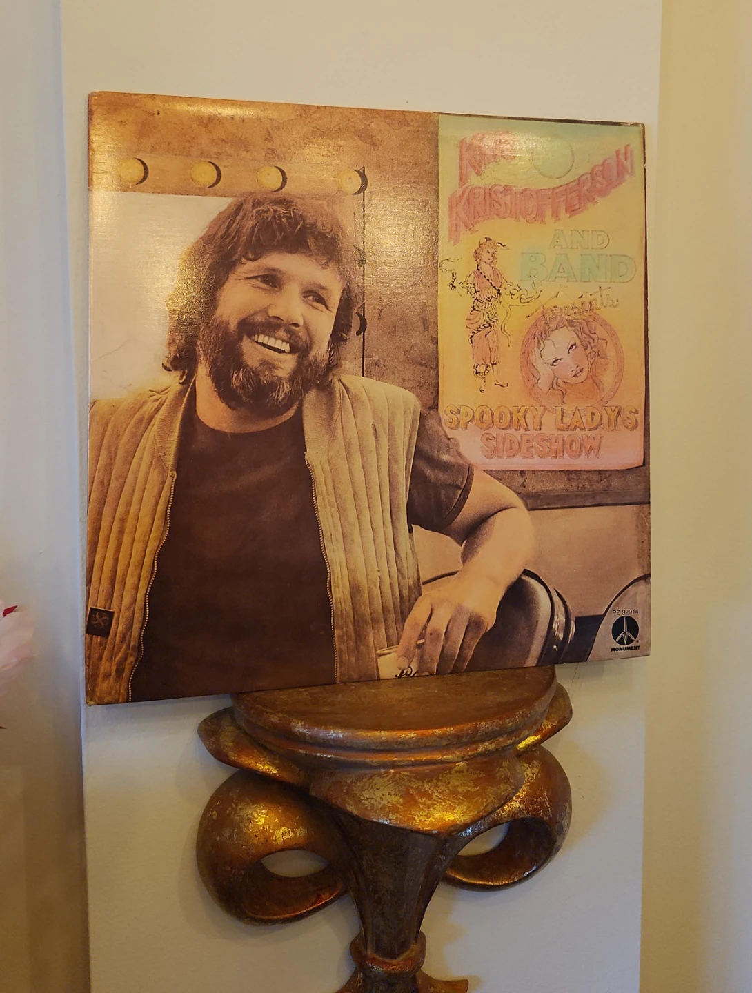 Kris Kristofferson and Band Spooky Ladies Sideshow Vinyl Record