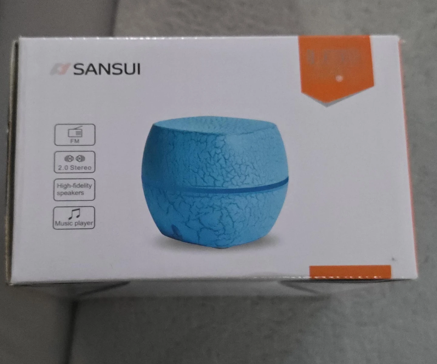 Sansui A36 Bluetooth Speaker - Blue