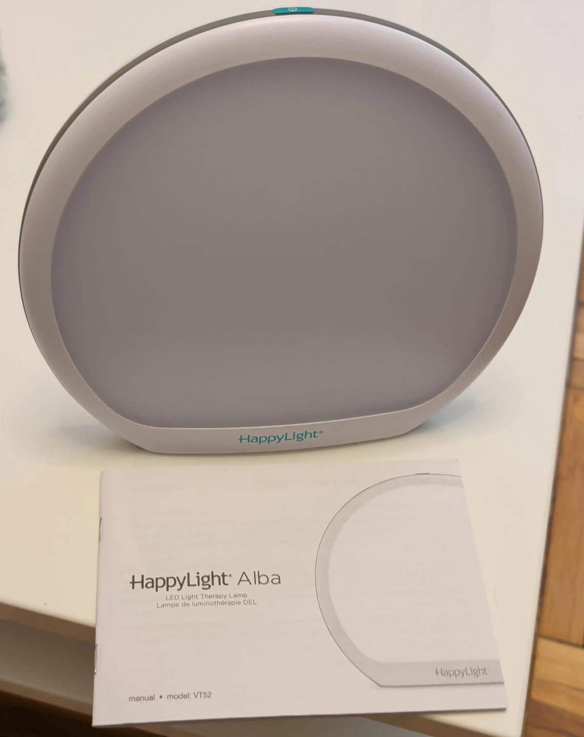 Verilux HappyLight Alba LED Light Therapy Lamp VT52