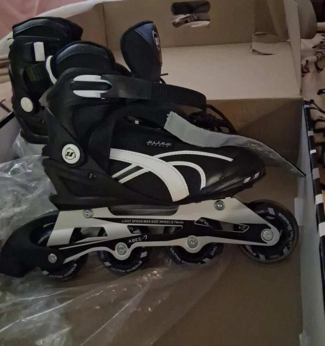 Ultra Wheels Inline Skates Size 6 in boys an 8 girls
