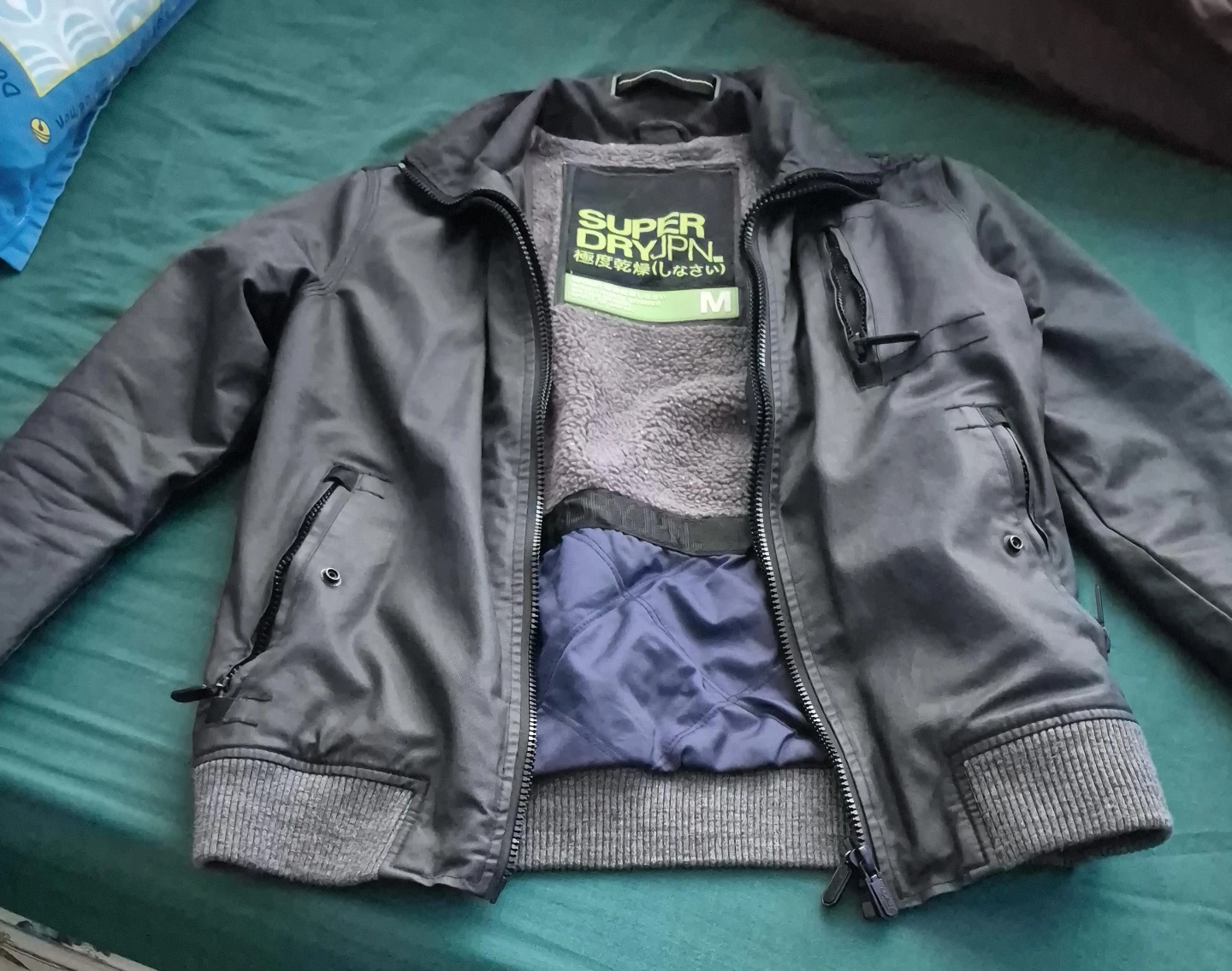 Superdry Moody Norse Bomber Jacket - Size M