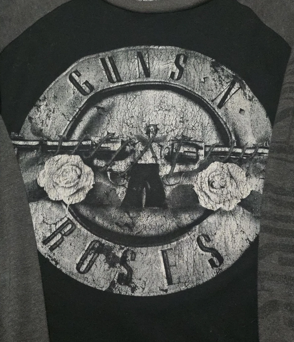 Guns N' Roses XL/TG Raglan T-Shirt🏆