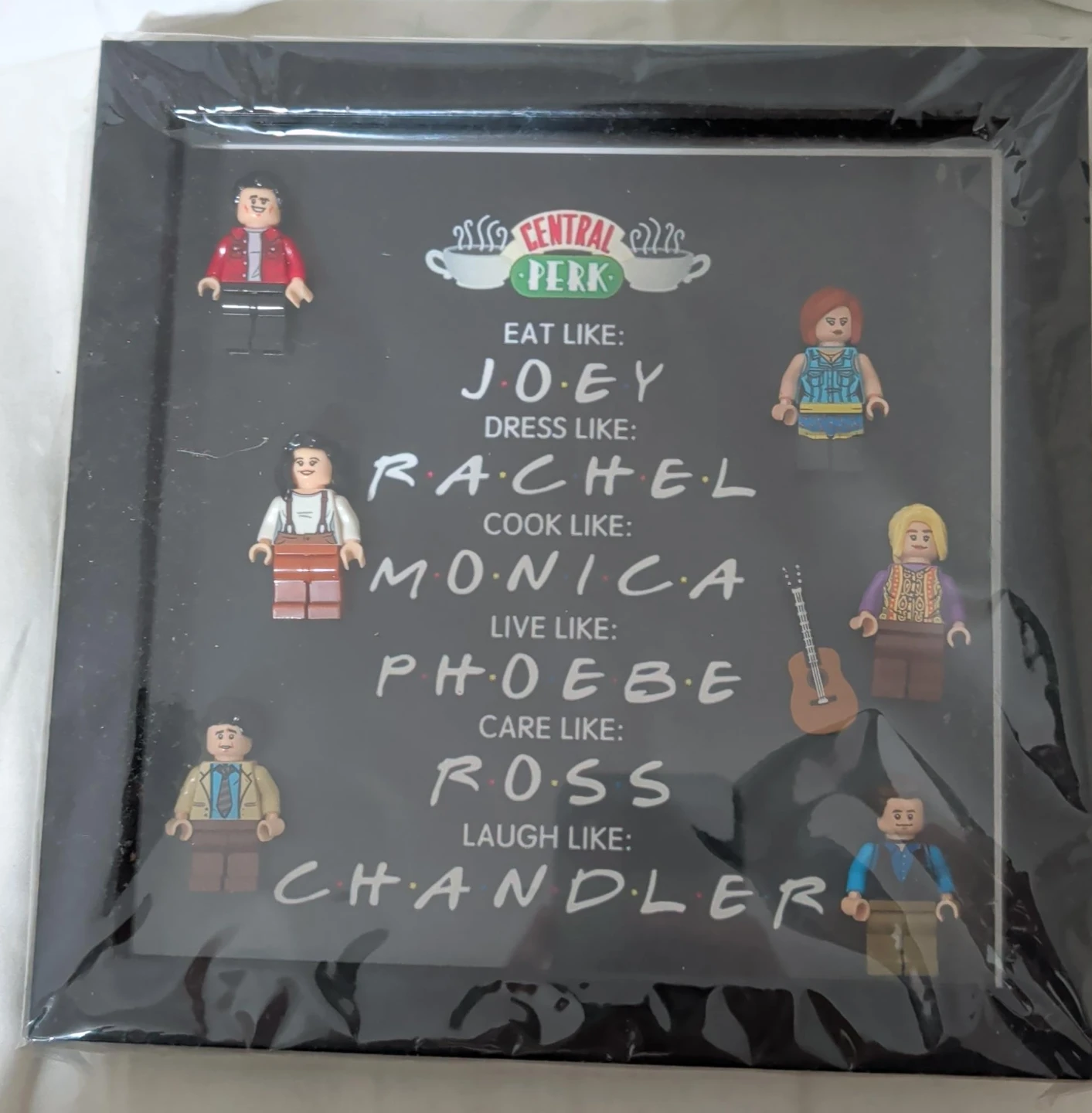 Central Perk Friends TV Show Mini Figures Display