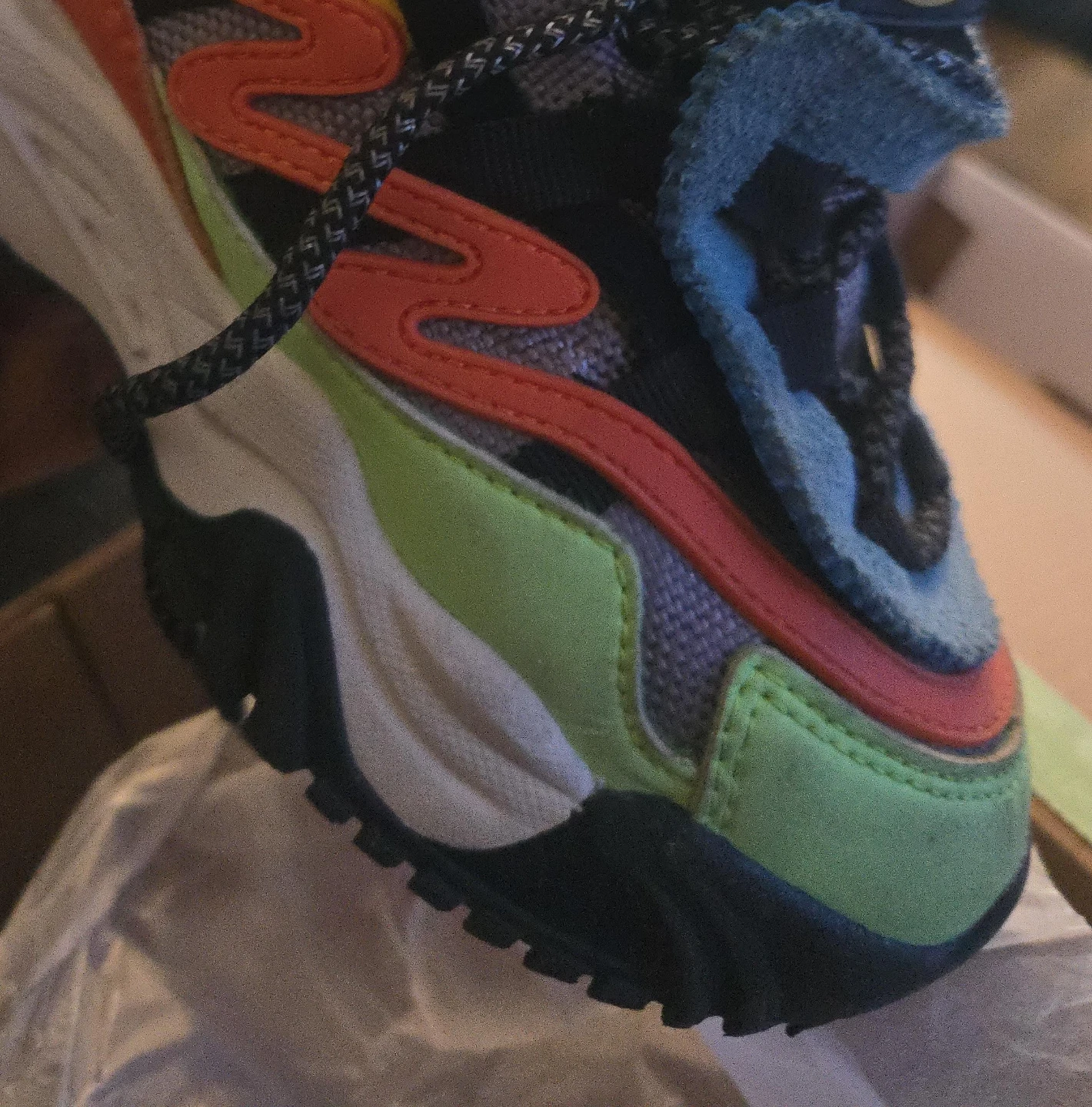 Multicolor Athletic Shoes