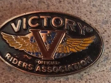 Victory Riders Association Official Metal Emblem/Pin