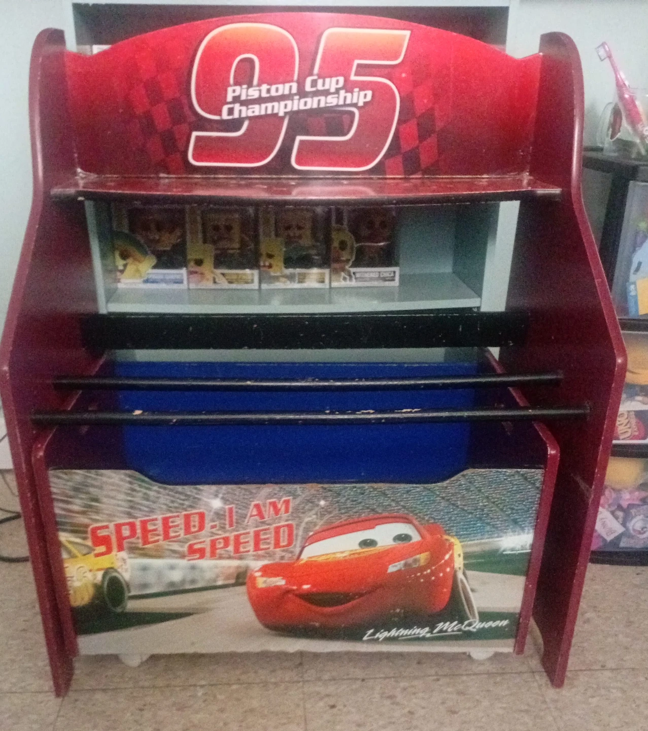 Disney Cars Piston Cup Kids Bookcase