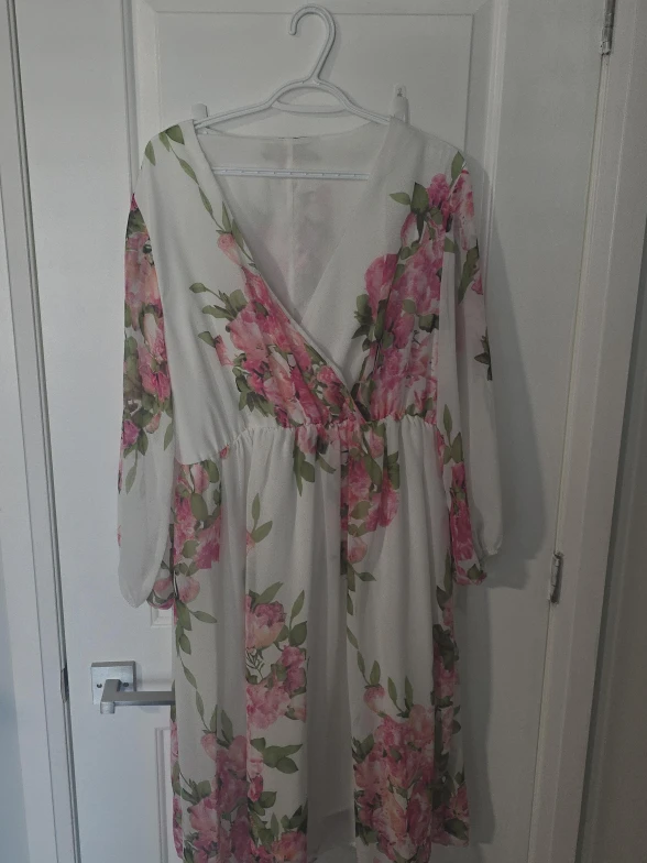 Women's Floral Print Midi Dress