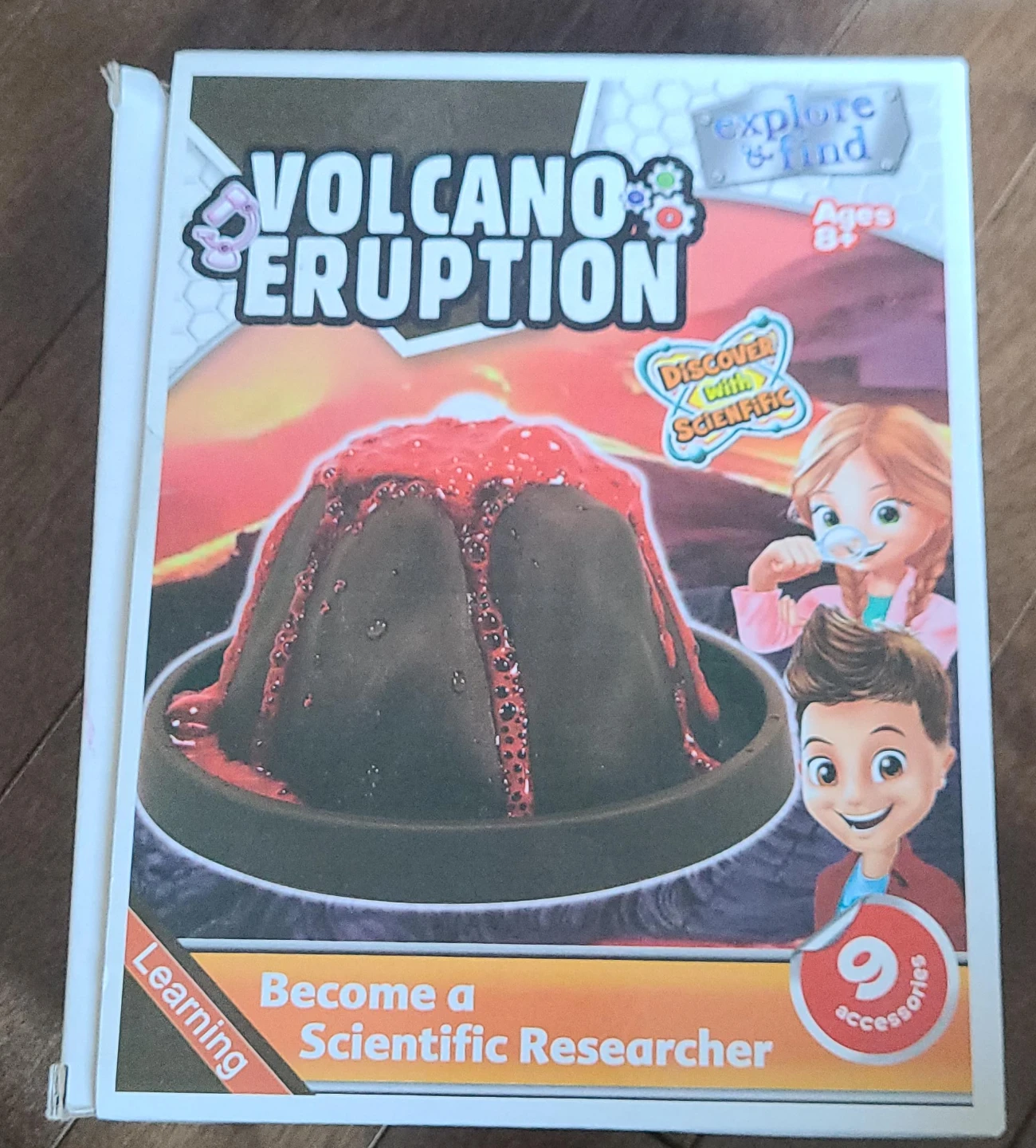 Volcano Eruption Science Kit for Ages 8+