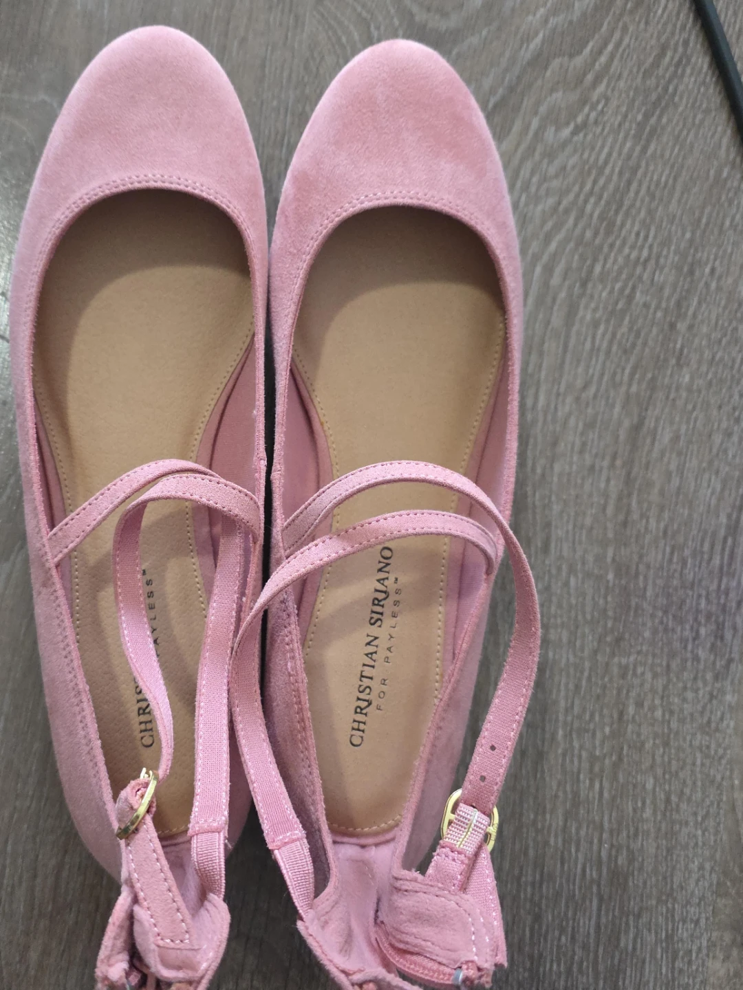 Christian Siriano for Payless Pink Suede Ballet Flats