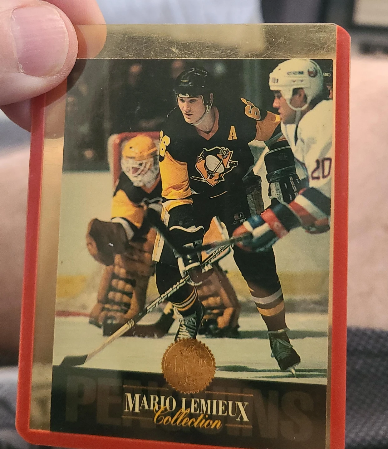 Mario Lemieux Collection Hockey Card