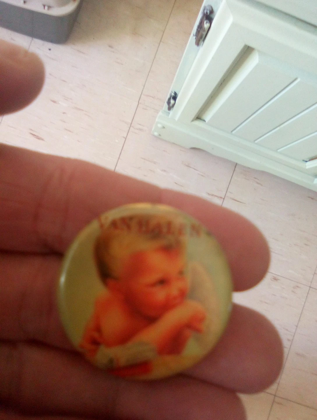 Van Halen Baby Pin