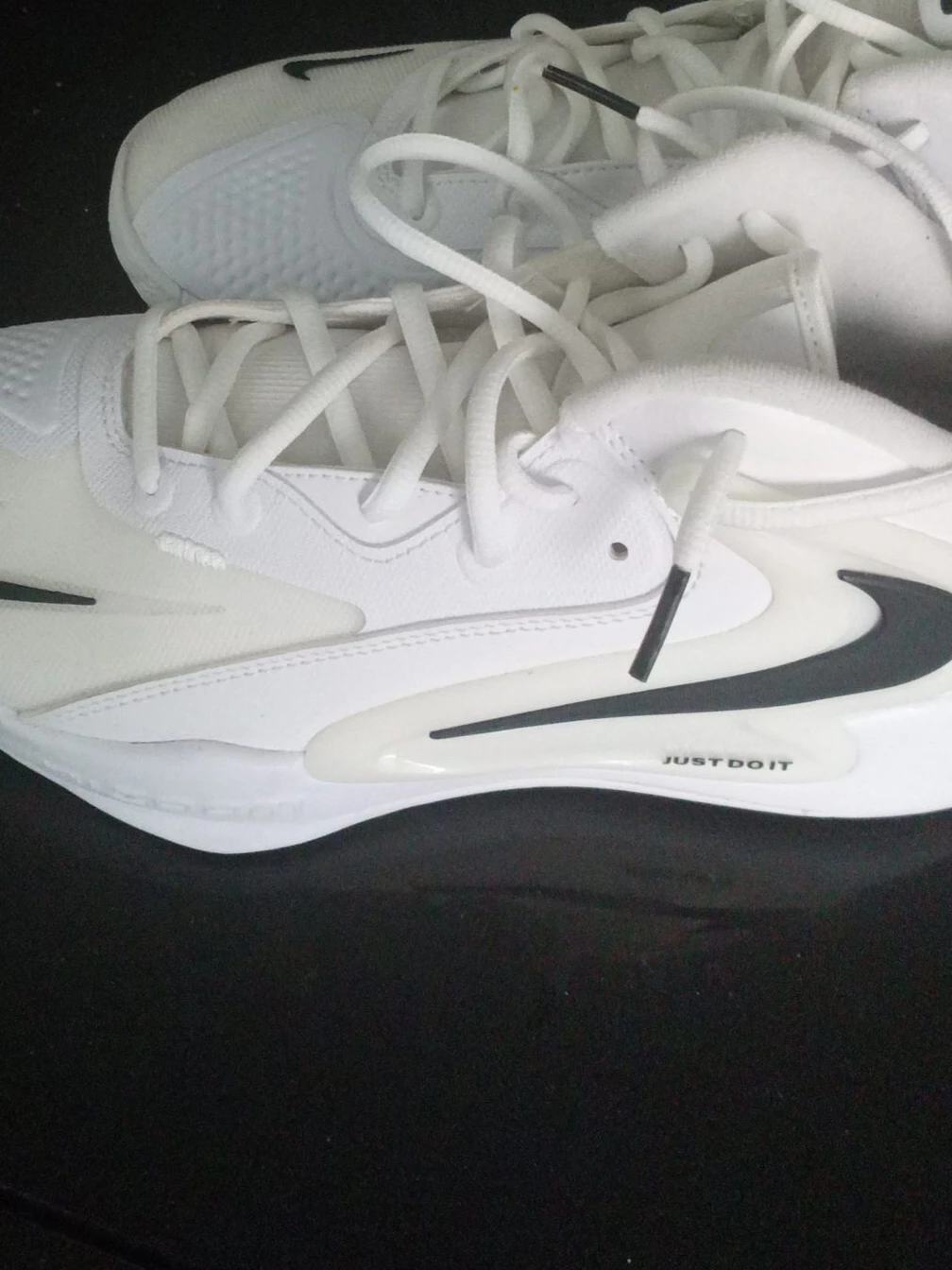 Nike White Basketball Shoes