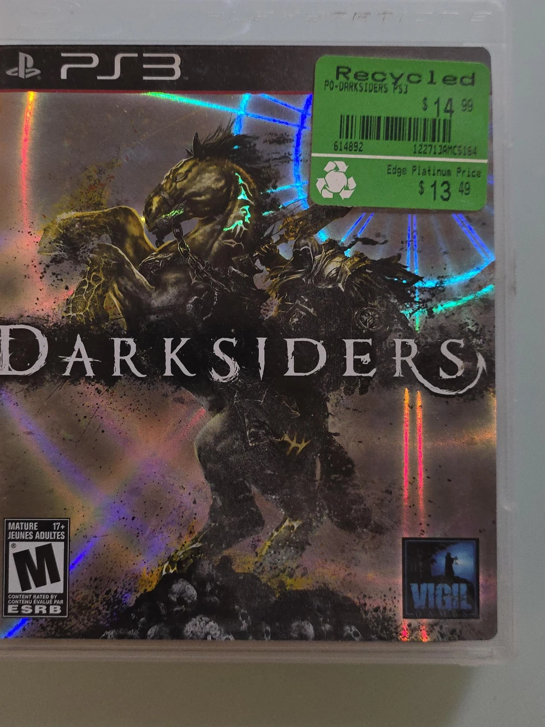 Darksiders Video Game for PlayStation 3