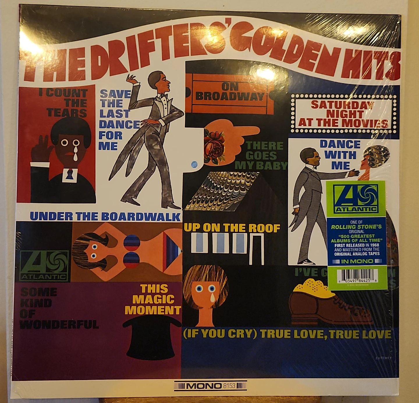 The Drifters' Golden Hits Vinyl Record
