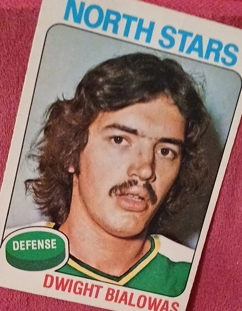 Dwight Bialowas North Stars Hockey Card