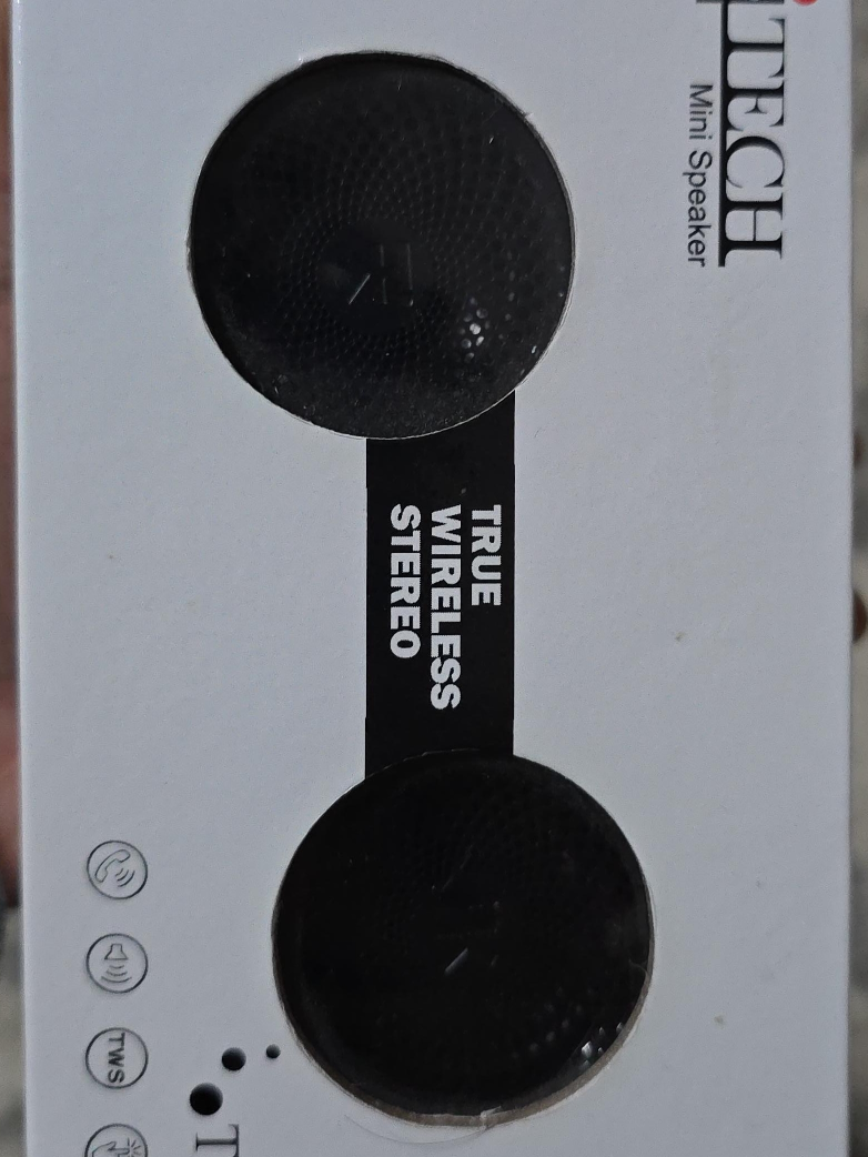Tech Mini True Wireless Stereo Speakers