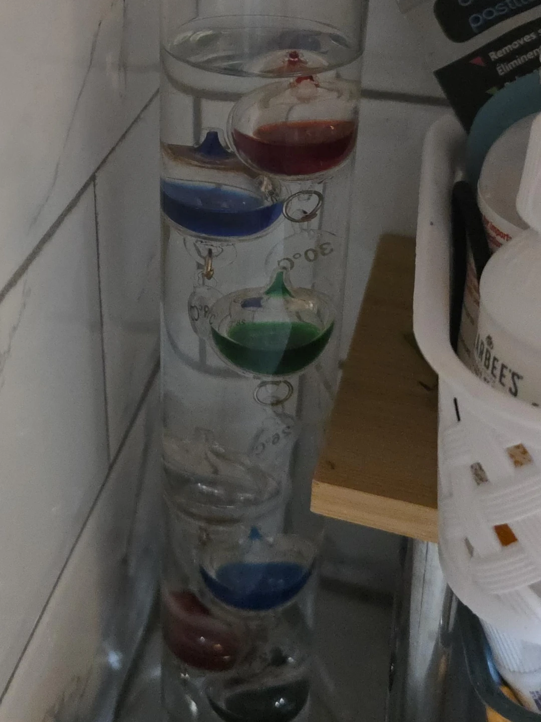 Galilean Thermometer with Floating Balls