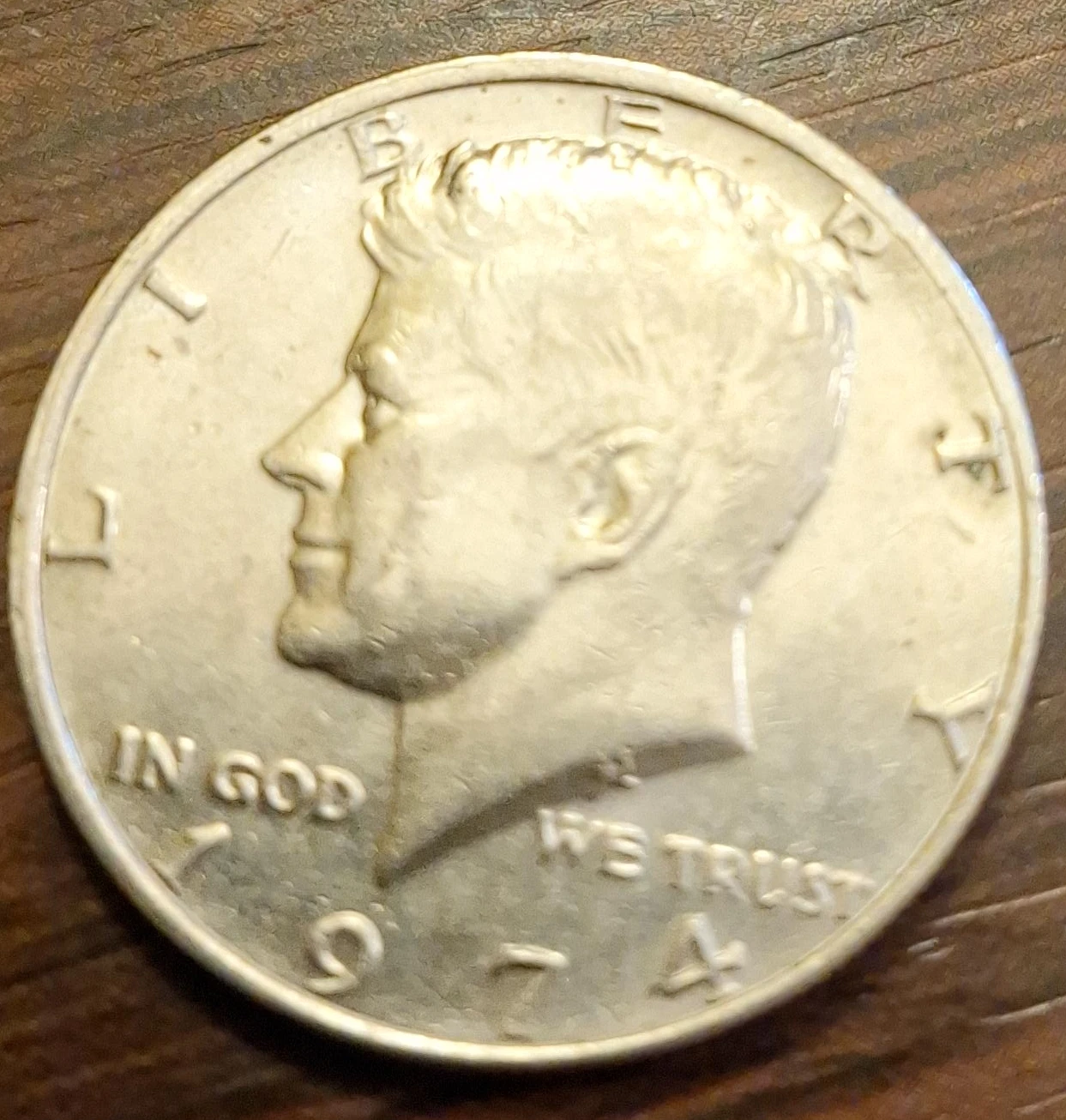 1974 Kennedy Half Dollar Coin