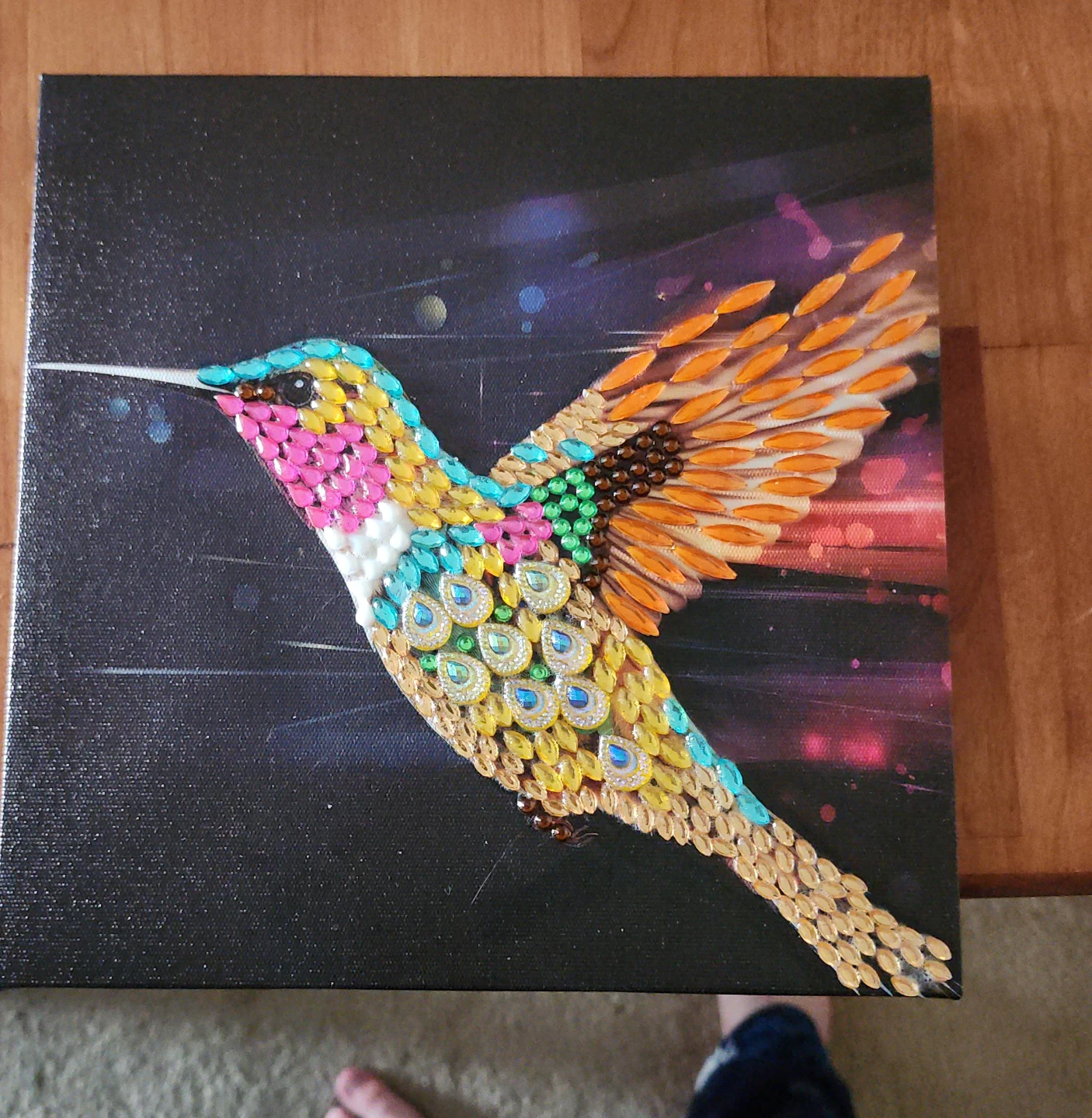 Diamond Painting Hummingbird Art