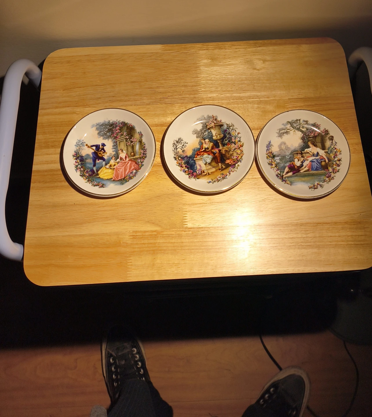 Set of 3 Wood & Sons Decorative Plates