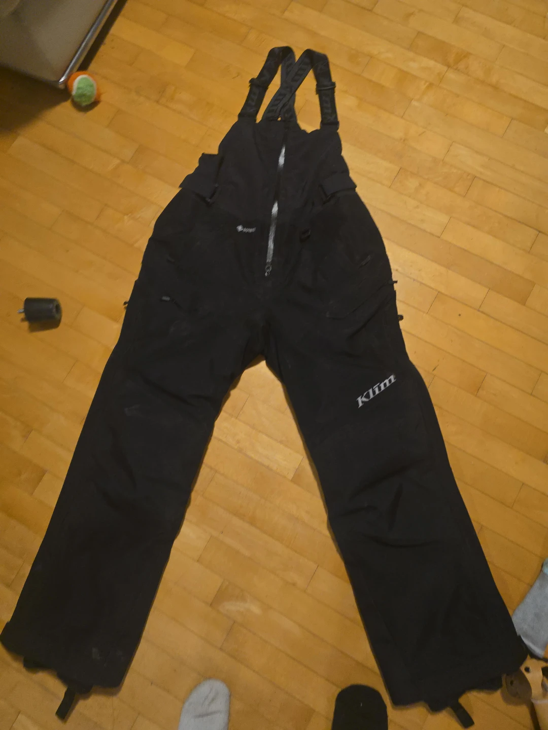 Klim Black Snowmobile Bib Pants