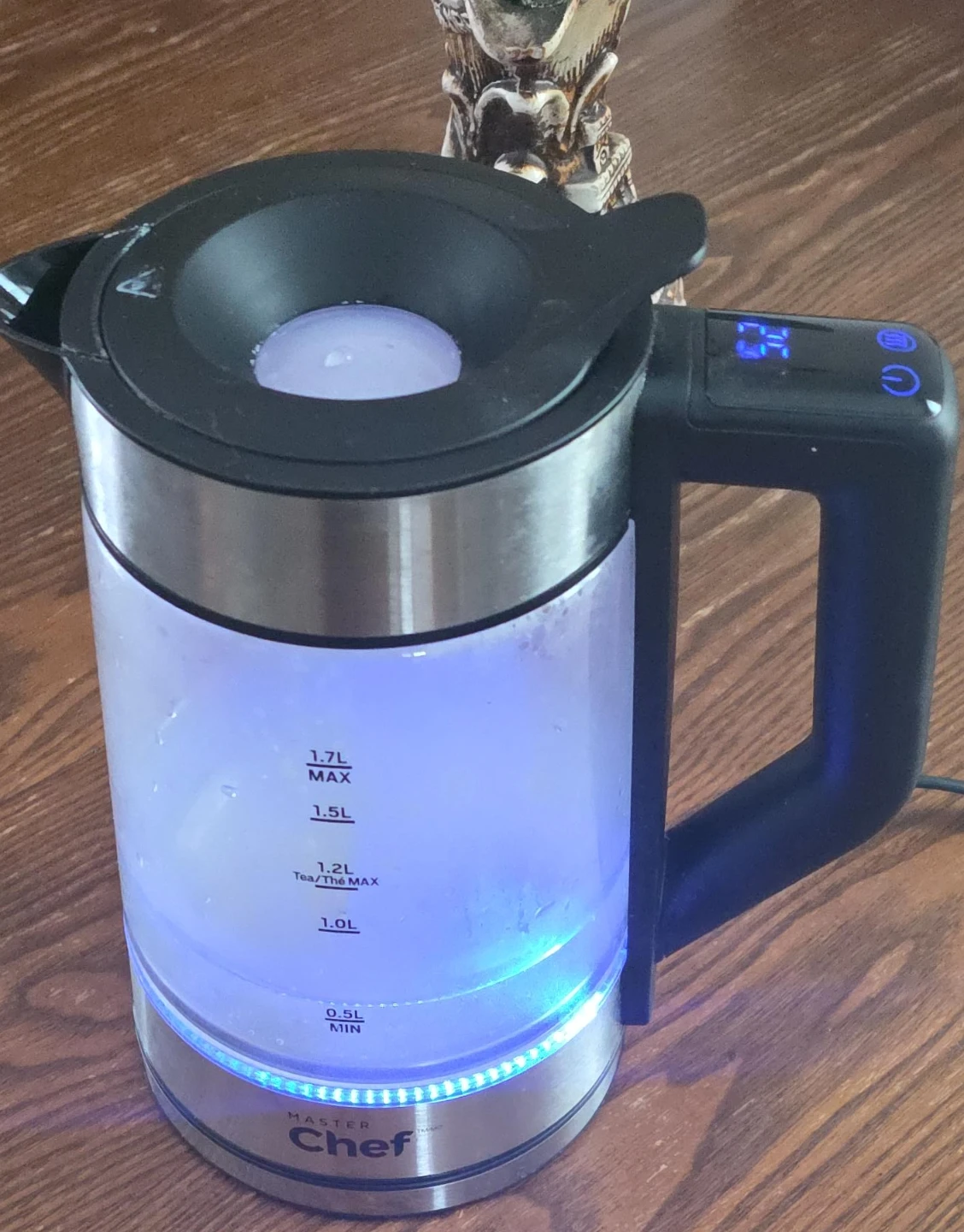 Master Chef Glass Electric Kettle 1.7L🥕