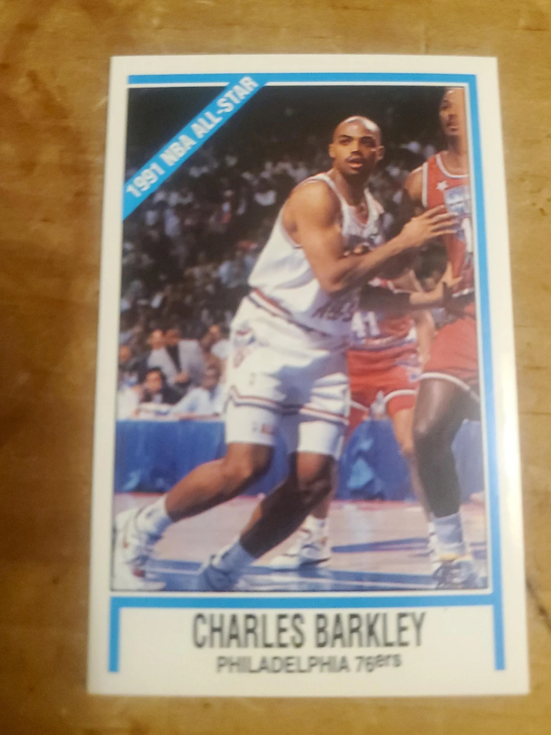 1991 NBA All-Star Charles Barkley Card