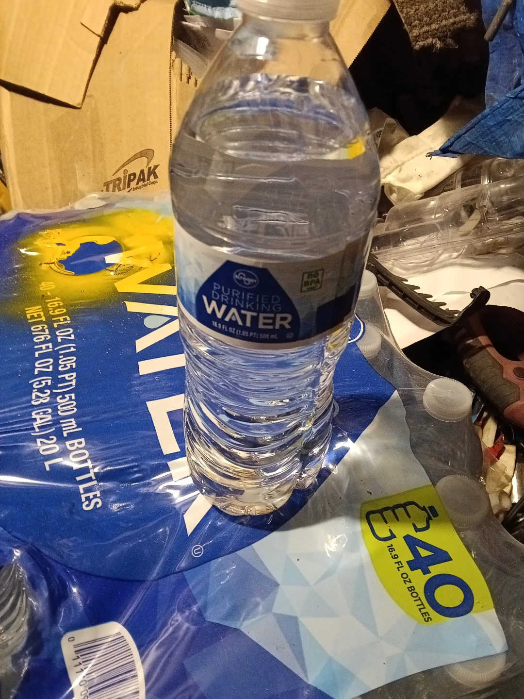 Kroger Purified Drinking Water - 16.9 oz Bottles