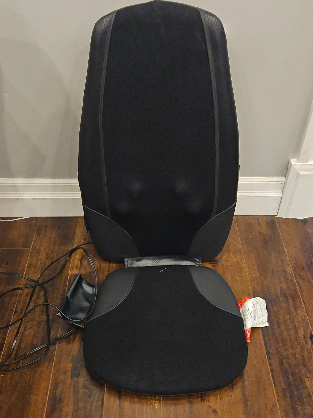 Black Massage Seat Cushion