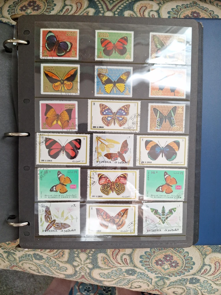 Collection of Butterfly Stamps