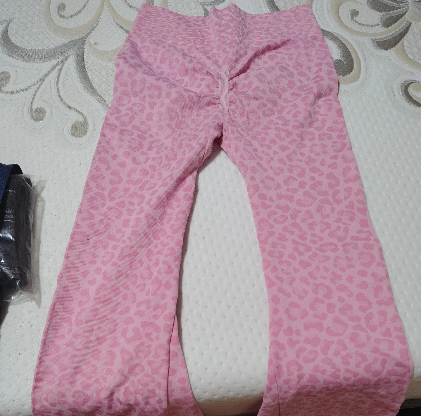 Pink Leopard Print Leggings