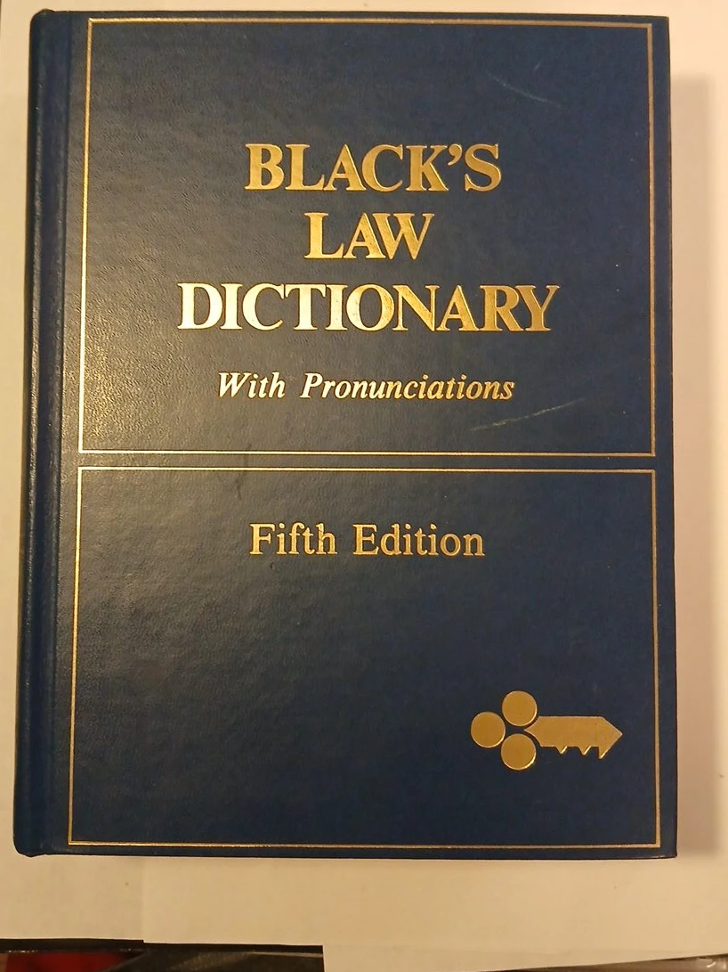 Black's Law Dictionary - Fifth Edition
