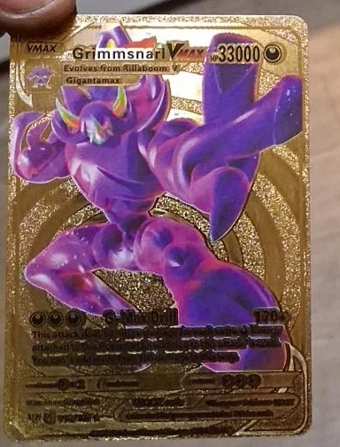 Pokemon TCG Grimmsnarl VMAX Gigantamax Card