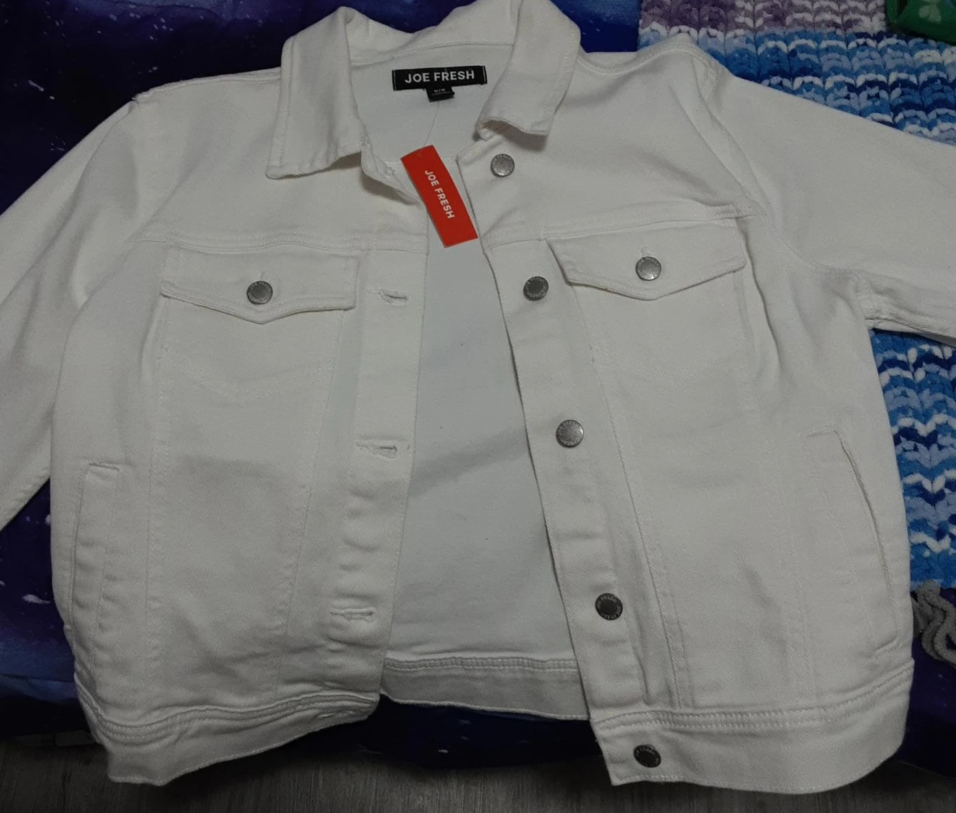 Joe Fresh White Denim Jacket